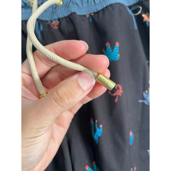 Baja Llama Tree Brown Swim Trunks Board Shorts Men’s Size M Aquatic Cactus - Picture 13 of 14